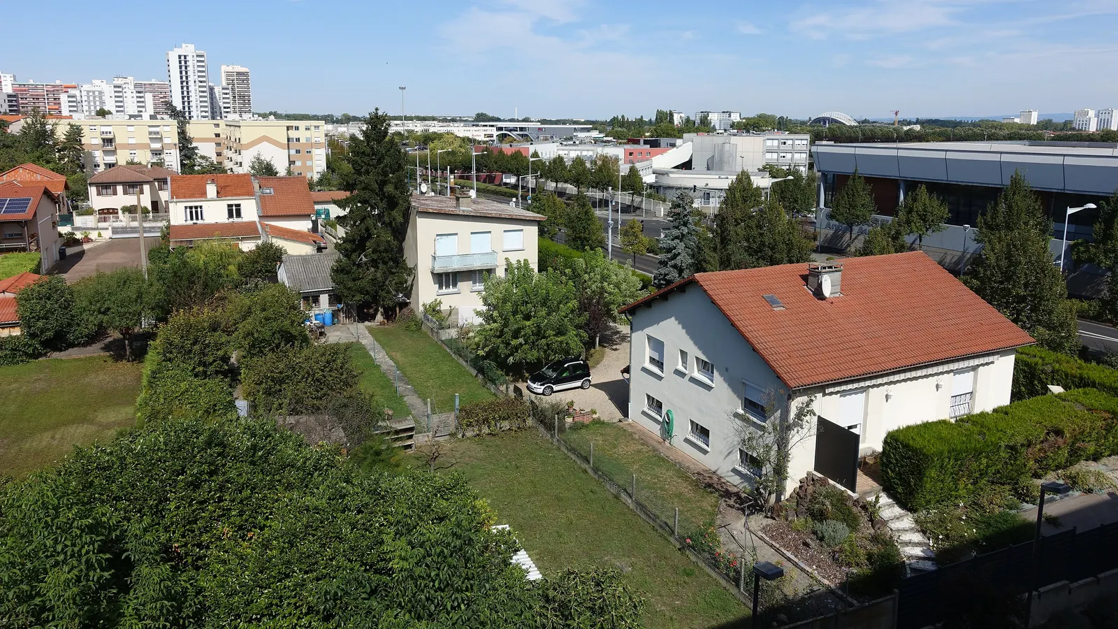 Les grands ensembles de Croix-de-Neyrat, au nord de Clermont-Ferrand